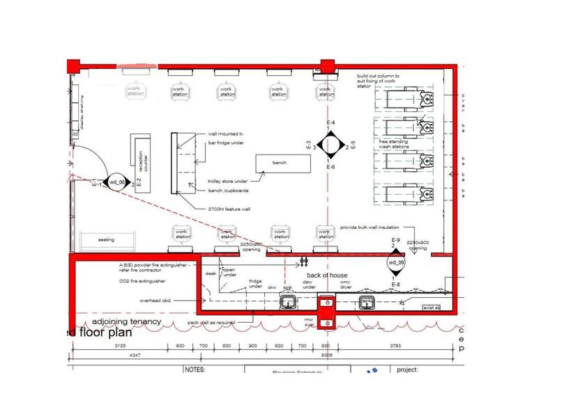 Underwraps Hair Studio - Well Established - Top Location floor plan