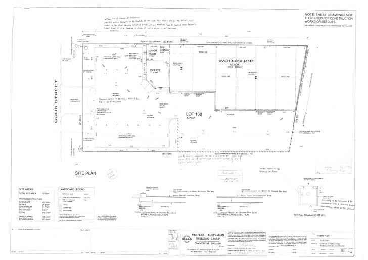 Well appointed Office/Workshop floor plan