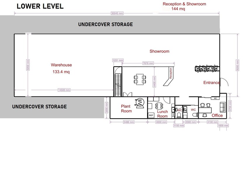 Prime Location Office/Warehouse - Versatile, City Fringe Location floor plan