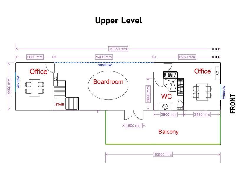 Prime Location Office/Warehouse - Versatile, City Fringe Location floor plan