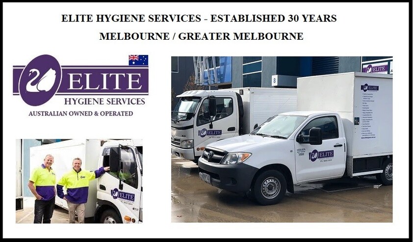 ELITE HYGIENE SERVICES - WELL ESTABLISHED - MELBOURNE/GREATER MELBOURNE
