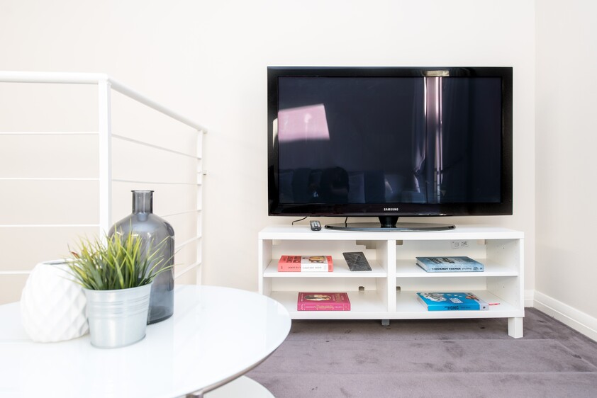 FURNISHED Sunny Terrace Apartment with oversized Main/study and huge balcony.