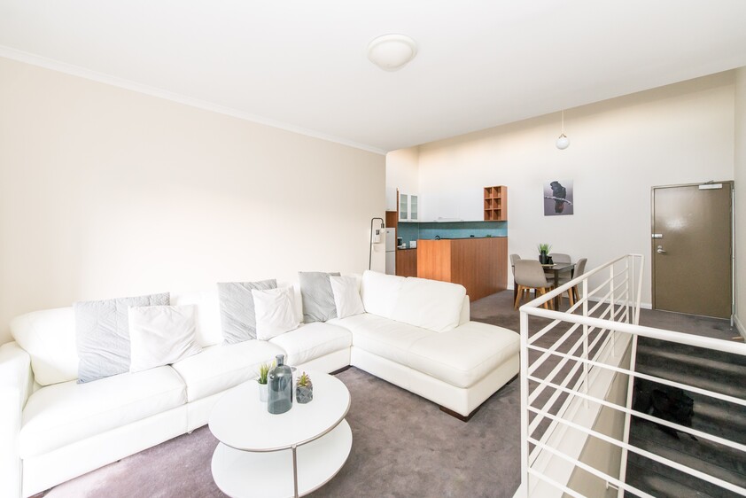 FURNISHED Sunny Terrace Apartment with oversized Main/study and huge balcony.