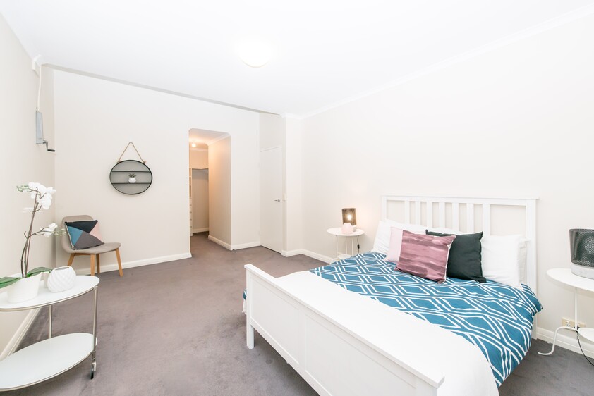 FURNISHED Sunny Terrace Apartment with oversized Main/study and huge balcony.