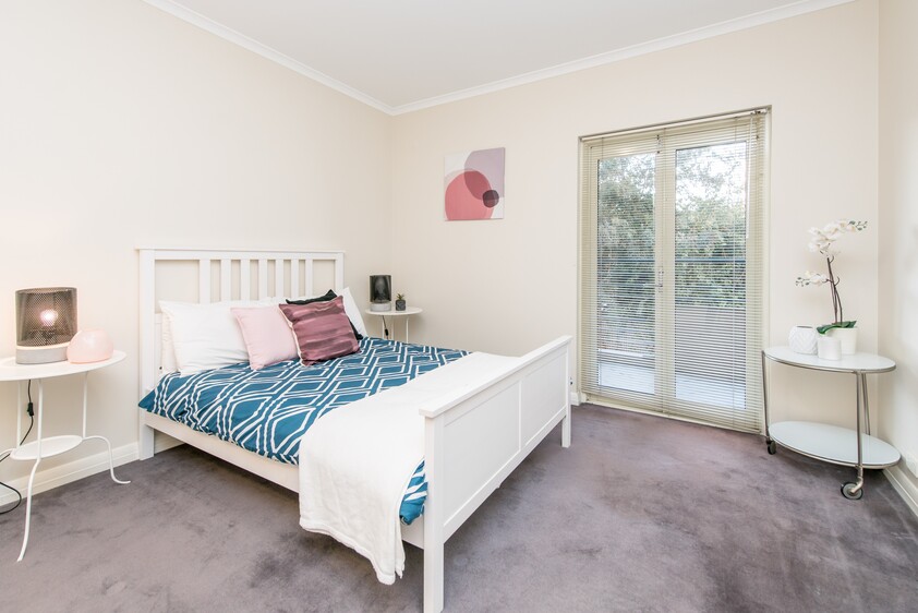 FURNISHED Sunny Terrace Apartment with oversized Main/study and huge balcony.