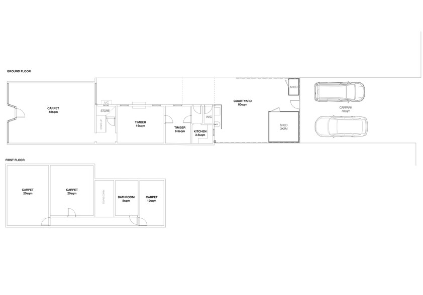 Brilliant commercial lease opportunity for architects / designers/ creative consultants/business consultants floor plan
