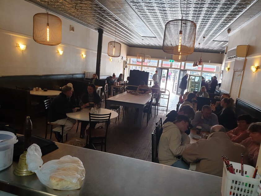 Freehold commercial building with fully equipped Cafe within premises.
