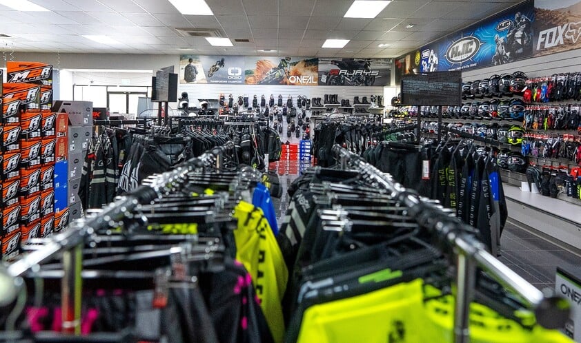 FREEHOLD PREMISES IN PROMINENT POSITION WITH SOLID MOTORCYCLE DEALERSHIP BUSINESS