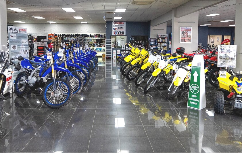 FREEHOLD PREMISES IN PROMINENT POSITION WITH SOLID MOTORCYCLE DEALERSHIP BUSINESS