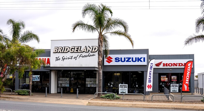 FREEHOLD PREMISES IN PROMINENT POSITION WITH SOLID MOTORCYCLE DEALERSHIP BUSINESS