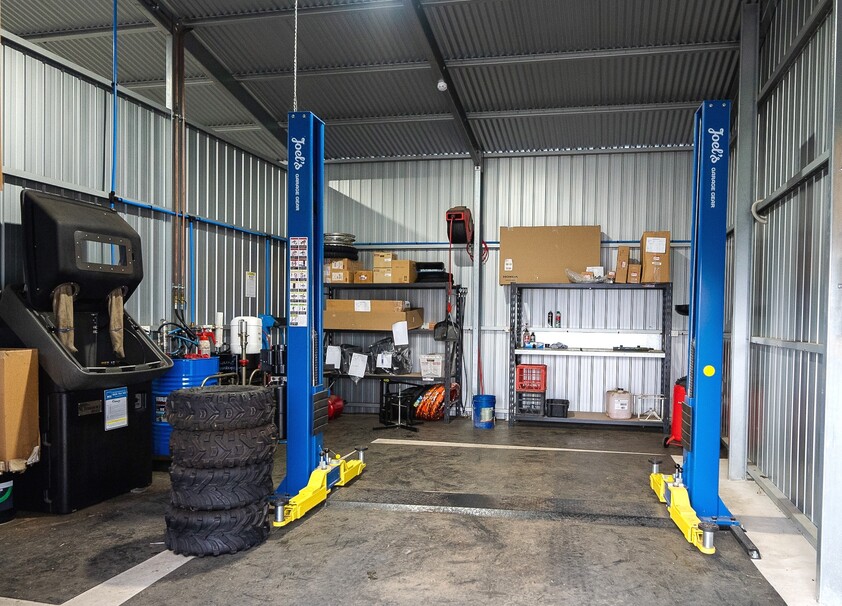FREEHOLD PREMISES IN PROMINENT POSITION WITH SOLID MOTORCYCLE DEALERSHIP BUSINESS