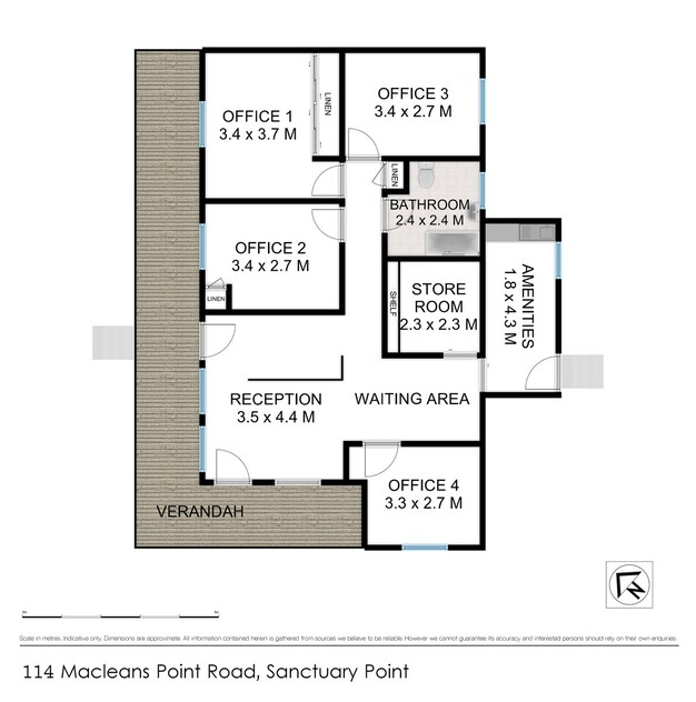 Proven established offices in prime location.