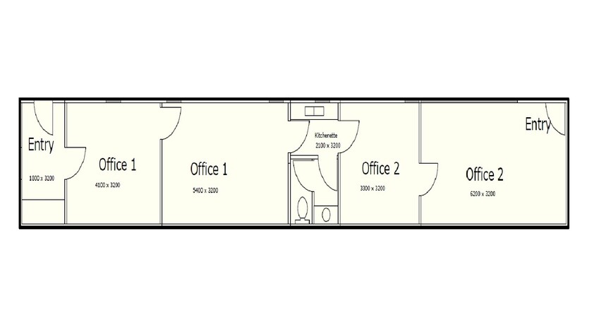 Flexible Office Space in Brighton floor plan