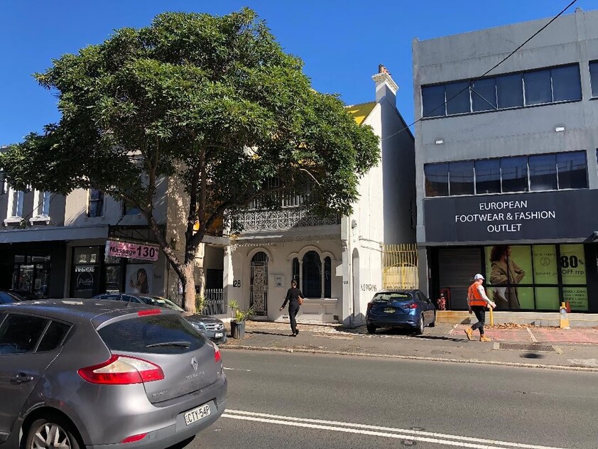 Zoning 4-1 FSR for commercial zone and 3.5 FSR for social housing - 128 botany rd Alexandria NSW 2015