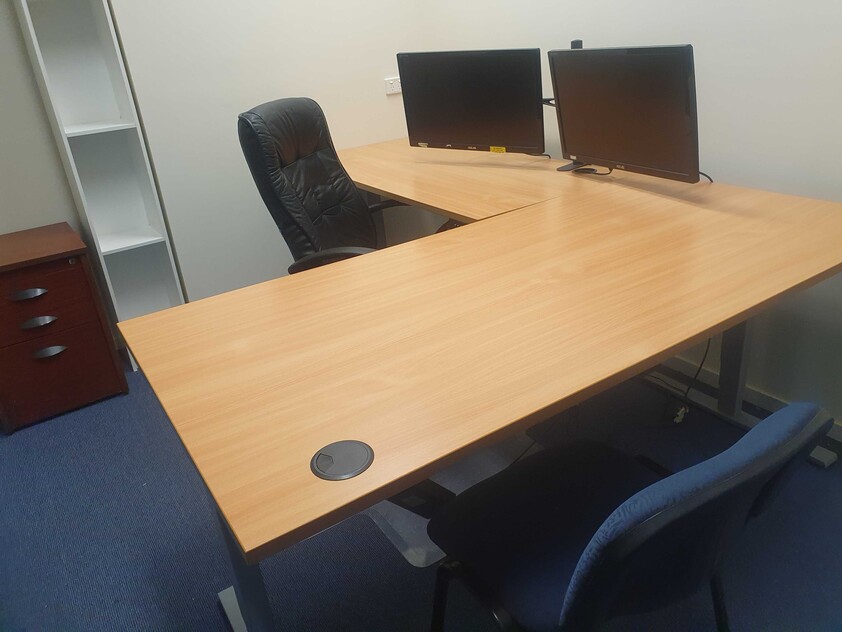 Shared office space within an accounting firm
