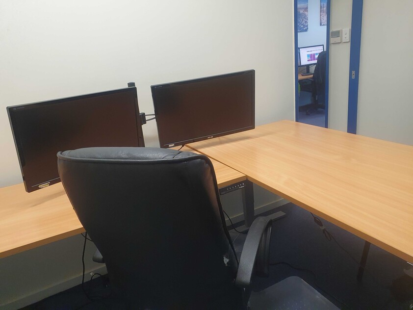 Shared office space within an accounting firm