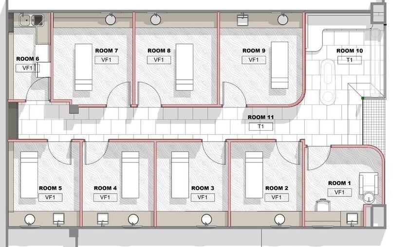 Exciting Leasing Opportunity for Hair, Beauty & Wellness Professionals! floor plan