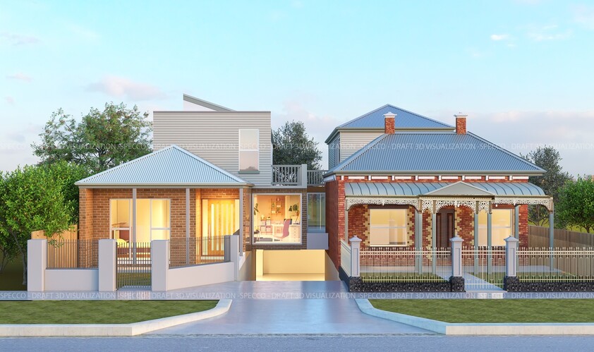 Victorian double fronted tuck pointed home ready for renovation and extension on a massive 820 m2 block.