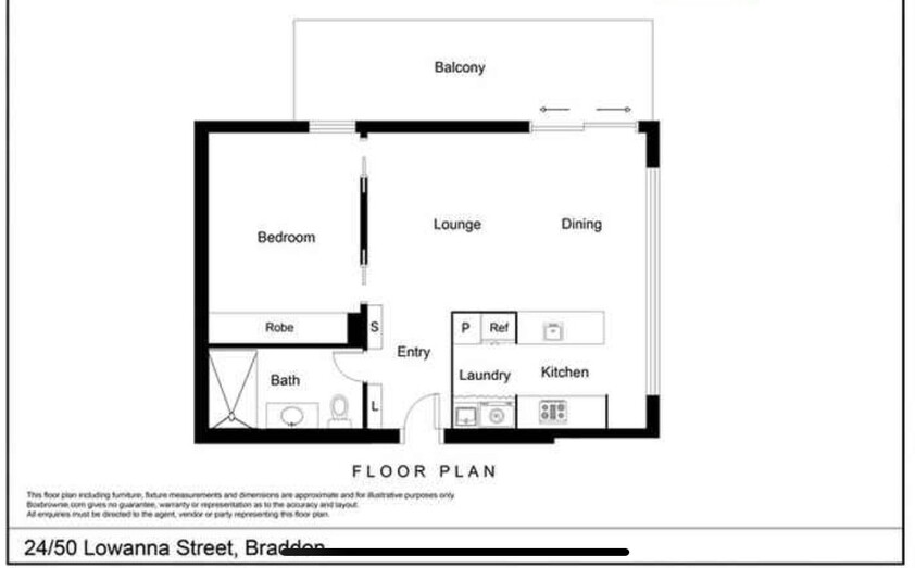 Lowanna St - architectural award winning apartment floor plan