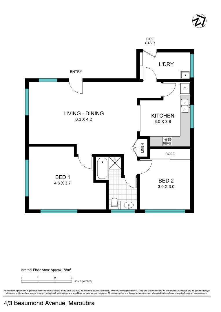 3 Beaumond Avenue Maroubra NSW 2035 Block Of Units for Sale