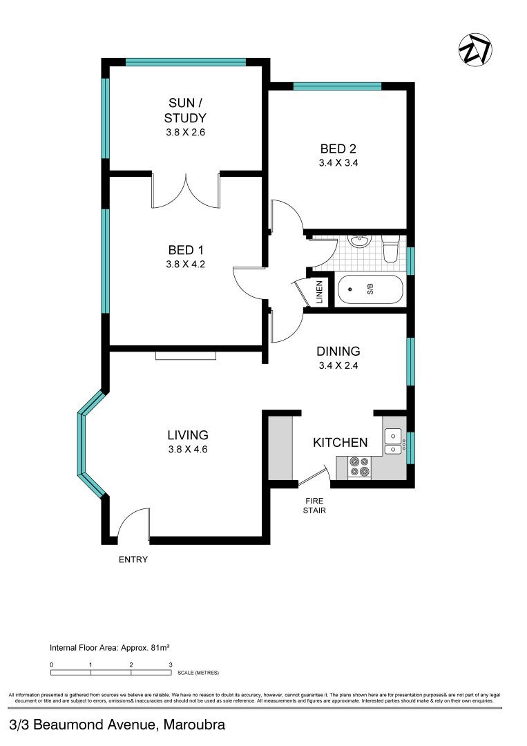 3 Beaumond Avenue Maroubra NSW 2035 Block Of Units for Sale