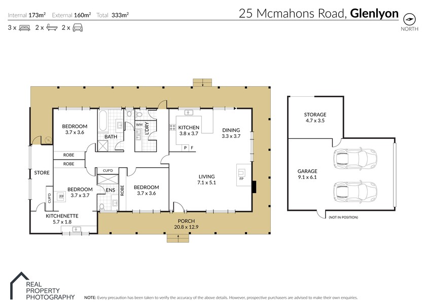 "Escape to Glenlyon Hard-to-Find Acreage with Space to Grow" floor plan
