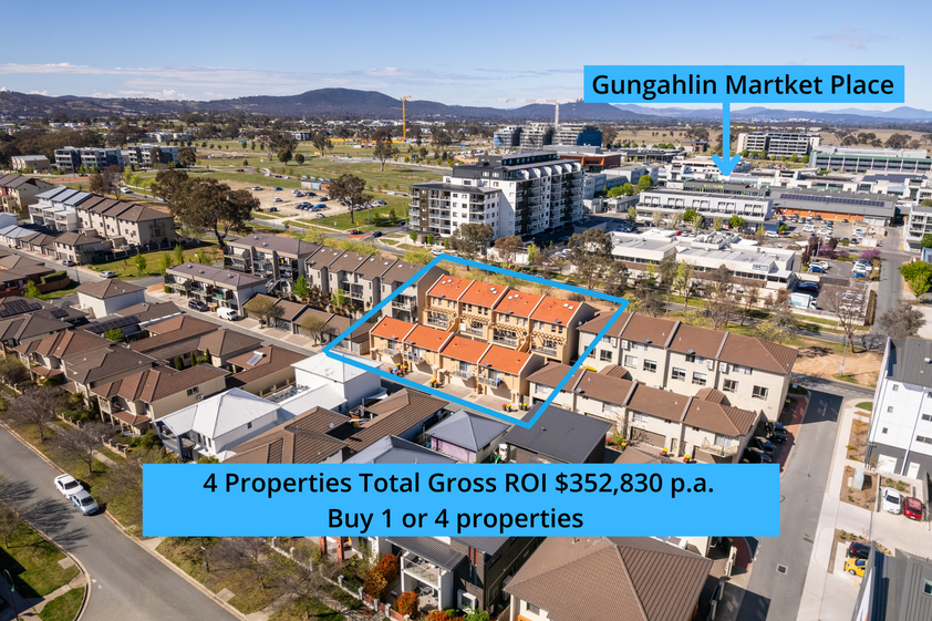 The Best Investment in Gungahlin! $352K p.a Income - No Body Corp & No Land Tax