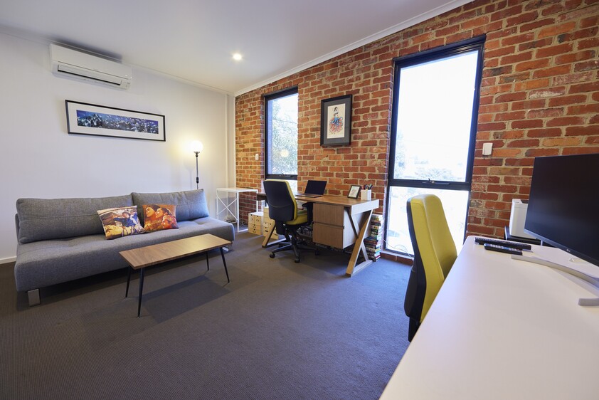 Production House with office suites, film studio and abode.