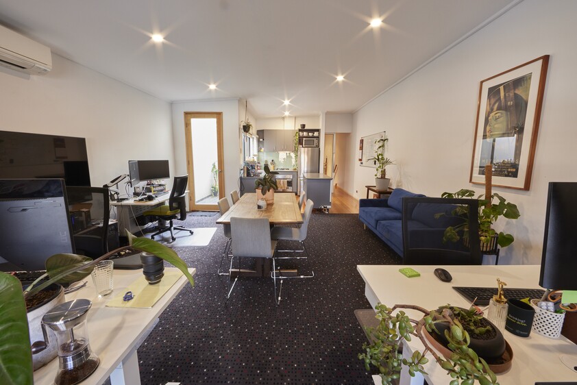 Production House with office suites, film studio and abode.