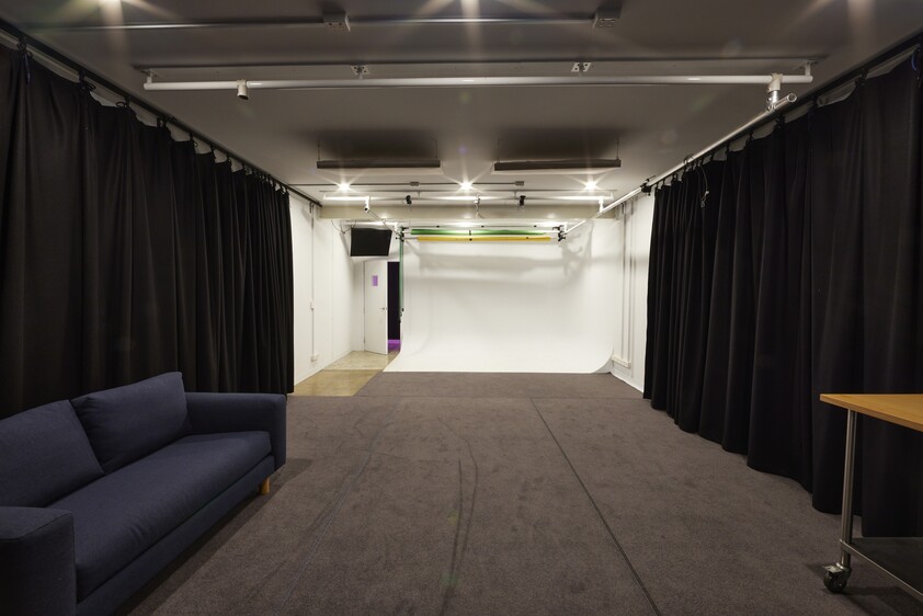 Production House with office suites, film studio and abode.