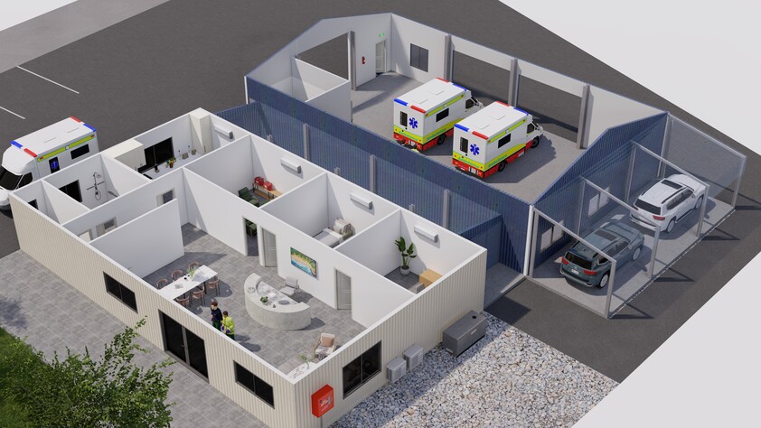 8.82% yield: VERSATILE FACILITY floor plan