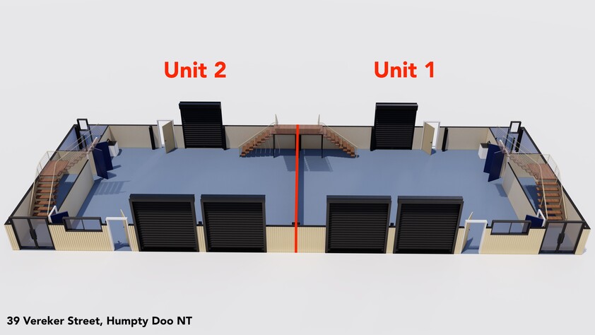 COMMERCIAL DUPLEX ACROSS TWO TITLES