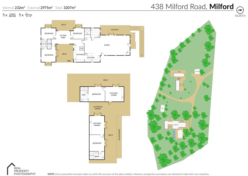 Historic Milford Church Bed & Breakfast in Scenic Rim floor plan