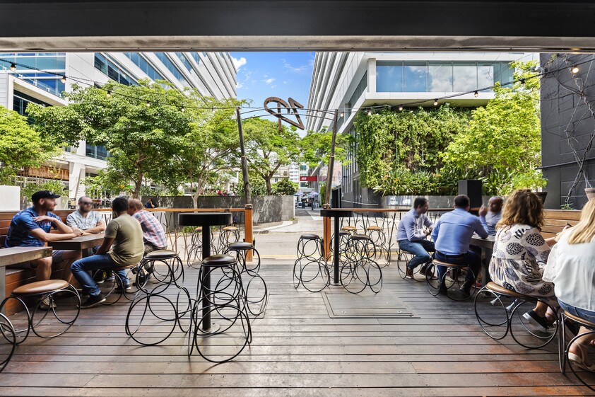 Valley Turnkey Restaurant and Bar with waiting clientele.