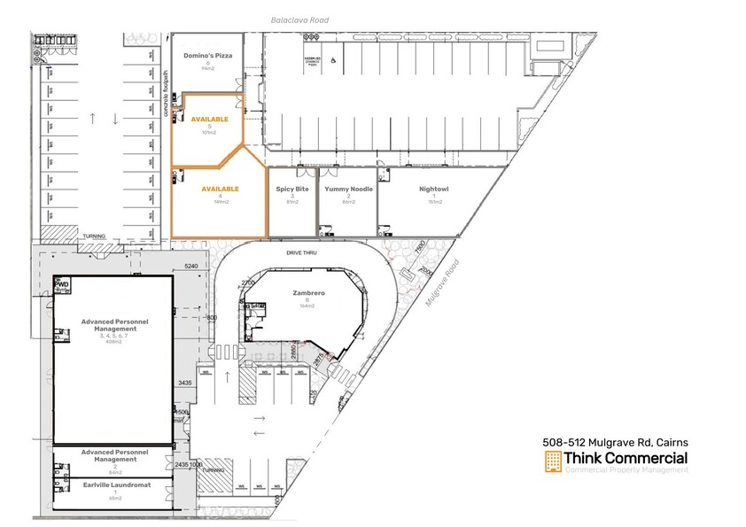 High-Exposure Retail | Food & Beverage | Medical | Service Hub floor plan