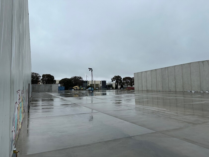 Fully Concreted and Drained Hardstand
