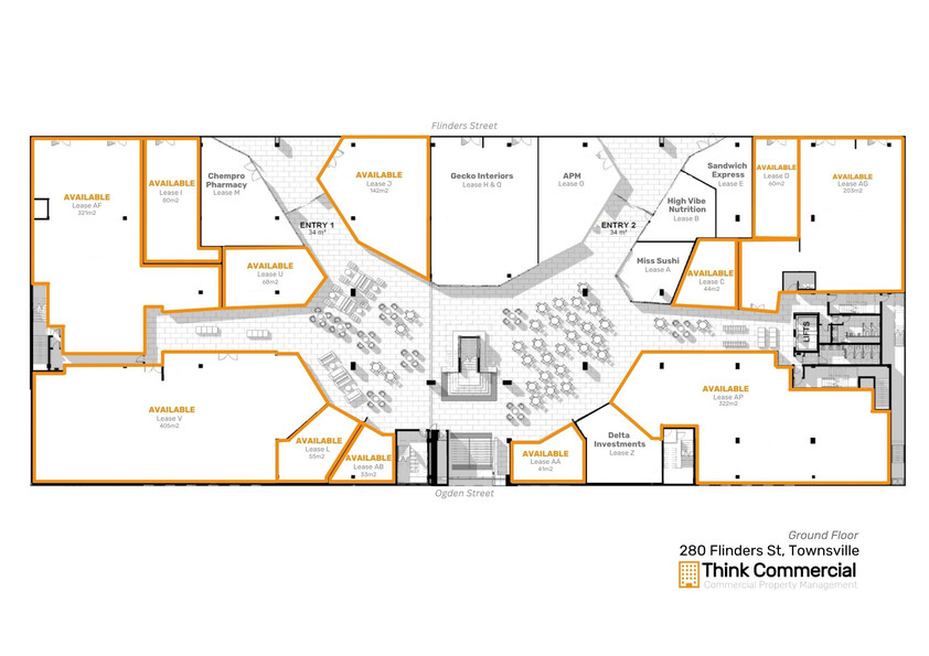 Northtown / Food & Beverage / Retail / Medical / Consultancy / Office floor plan