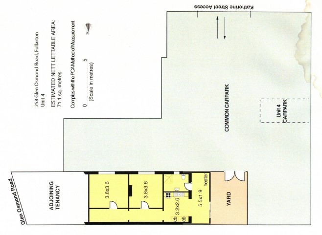 Retail Shop / Office / Unit floor plan