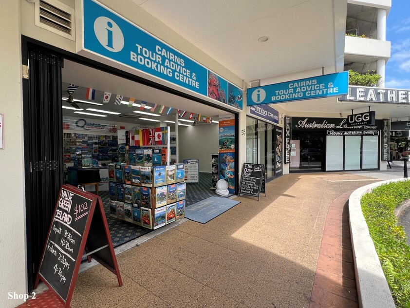 CAIRNS ESPLANADE RETAIL SHOP FOR LEASE