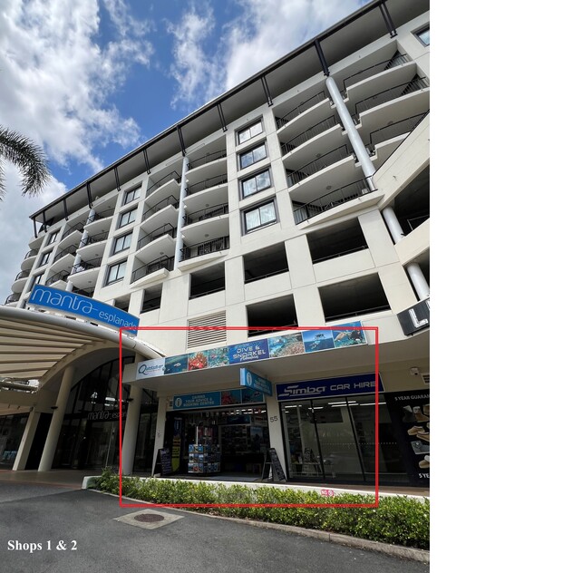 CAIRNS ESPLANADE RETAIL SHOP FOR LEASE