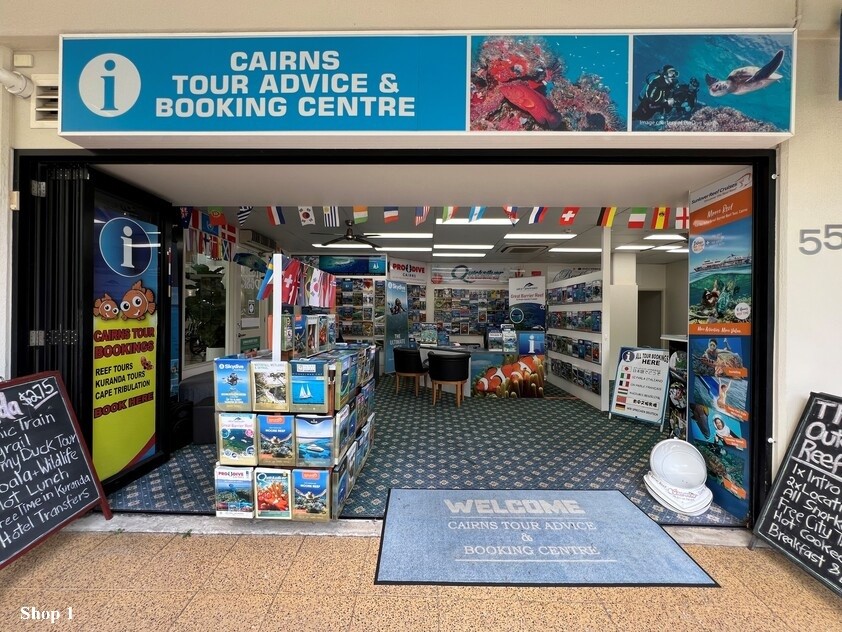 CAIRNS ESPLANADE RETAIL SHOP FREEHOLD FOR SALE