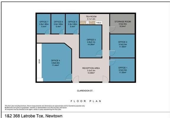 Looking for exposure! * Great Signage Options * High Profile Location floor plan