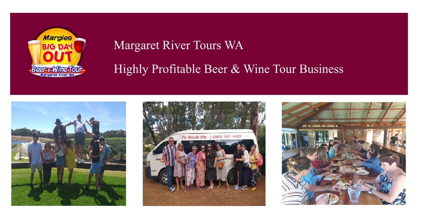 Highly Profitable Beer & Wine Tour Business in Margaret River