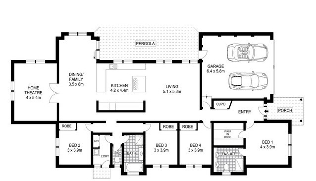 Spacious Family Living in the Heart of Leafy Yerrabi Pond Area, Gungahlin floor plan