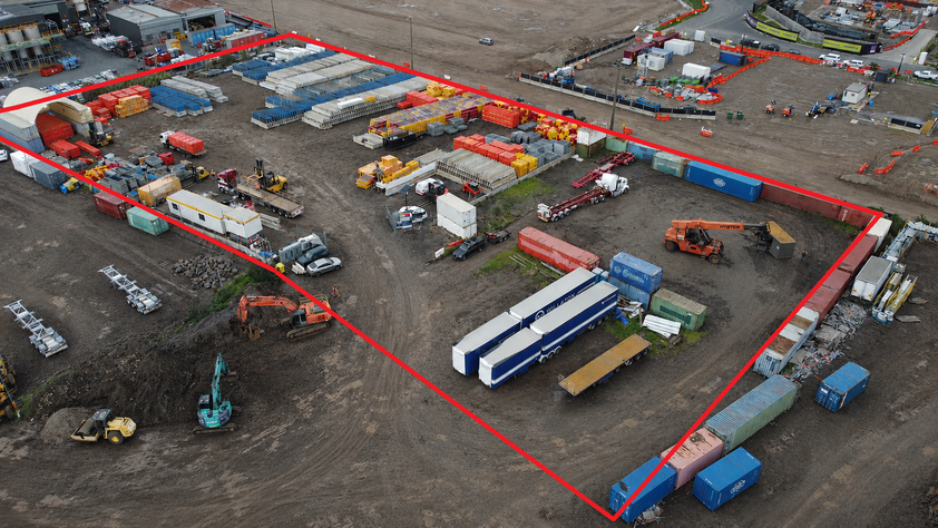 LARGE 10,000SQM HARDSTAND