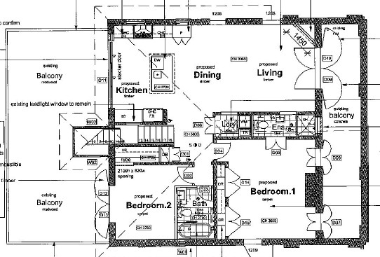 Prime & private location floor plan