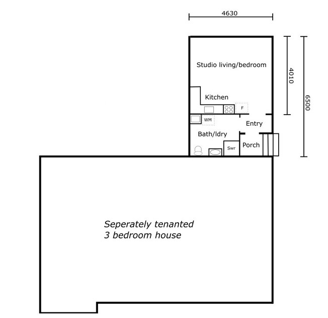 Private garden studio in Belconnen