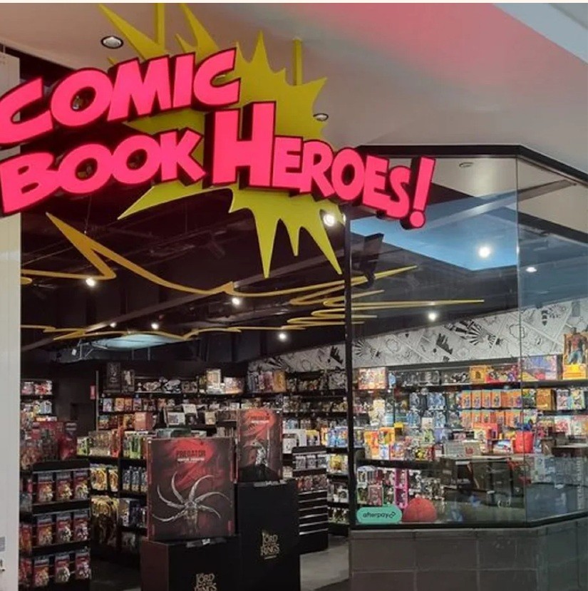 Comic Book Heroes - (2 Retail Shops Westfield Mt Gravatt and Virginia)