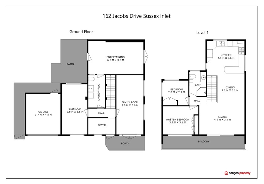 Bright and Inviting Residence in Prime Sussex Inlet Location floor plan