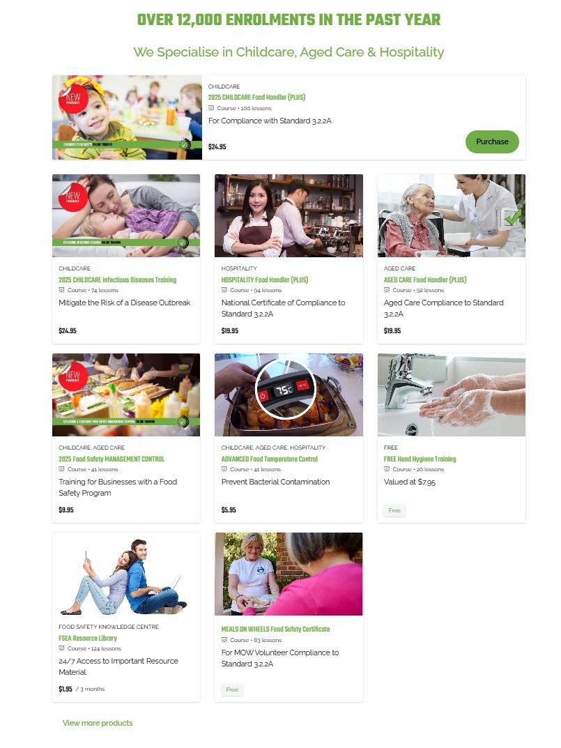 PASSIVE INCOME FROM ONLINE FOOD SAFETY COMPLIANCE TRAINING